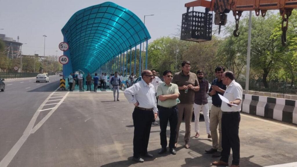 Khattar Launches Huda City Centre Flyover, Underpass 2 Khattar Launches Huda City Centre Flyover, Underpass